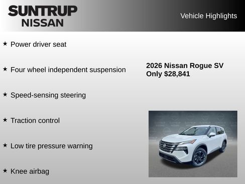 Used 2026 Nissan Rogue SV AWD/4WD image 16
