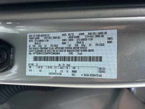 Used 2023 Ford F150 XLT w/ Equipment Group 302A High image 34