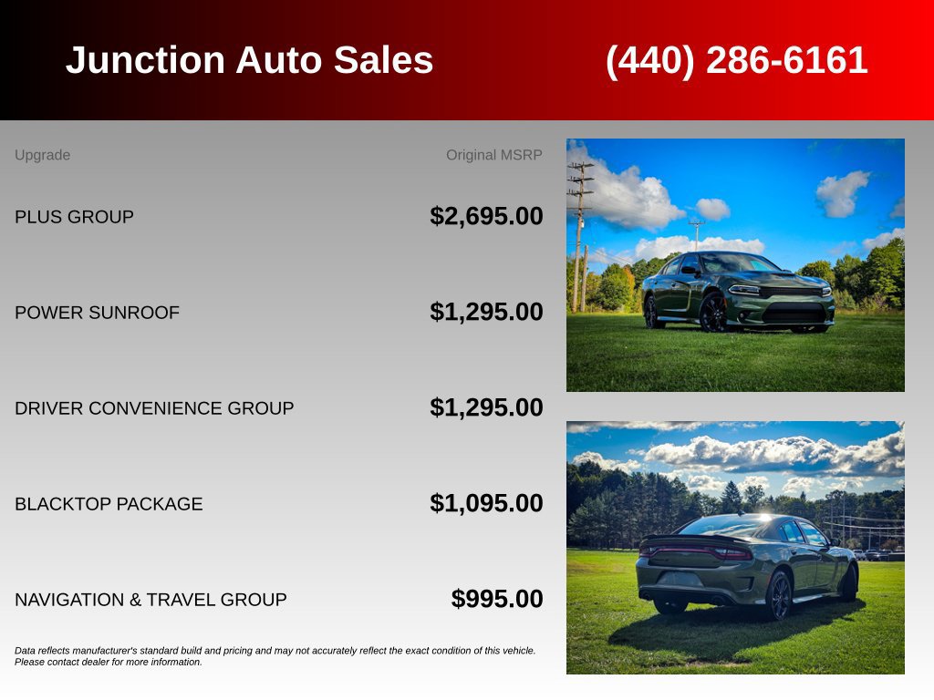 Used 2020 Dodge Charger GT w/ Plus Group AWD/4WD image 5