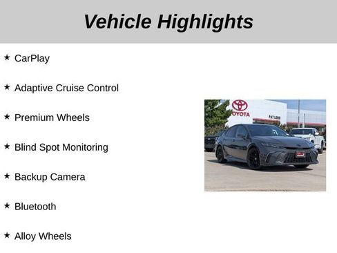 Used 2025 Toyota Camry SE w/ Convenience Package FWD image 5
