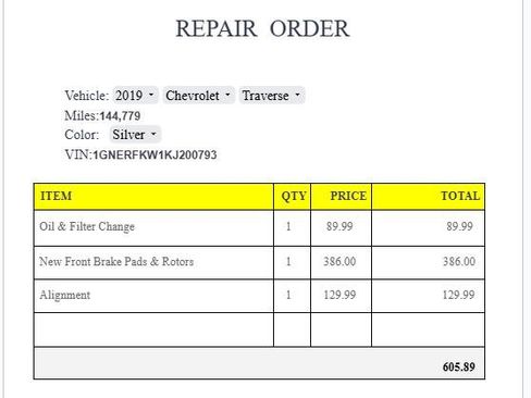Used 2019 Chevrolet Traverse LS image 27