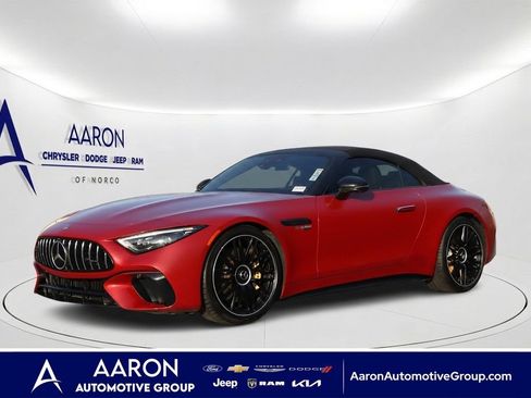 Used 2022 Mercedes-Benz SL 55 AMG 4MATIC image 1