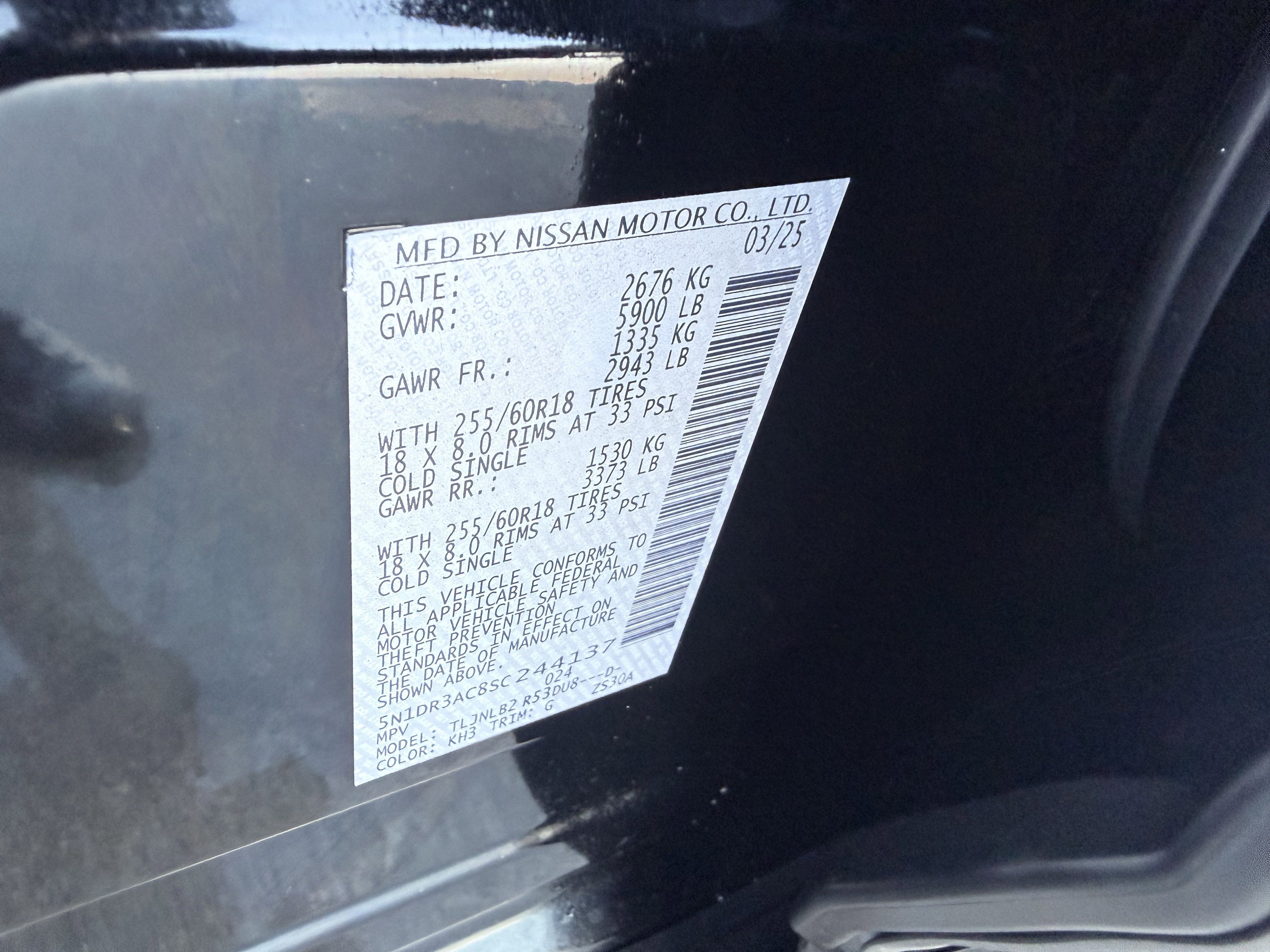 Used 2025 Nissan Pathfinder S AWD/4WD image 25