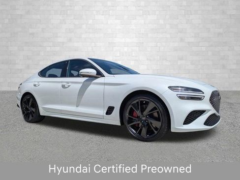 Used 2023 Genesis G70 3.3T w/ Sport Prestige Package RWD image 1