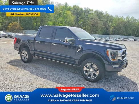 Used 2021 Ford F150 Platinum w/ Equipment Group 701A High AWD/4WD image 5