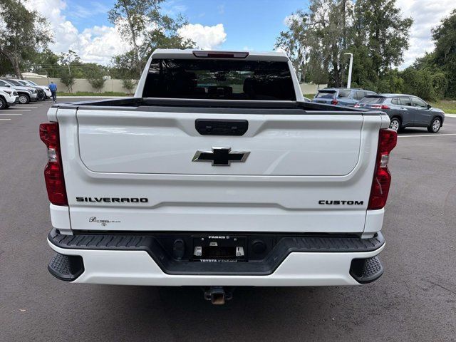 Used 2025 Chevrolet Silverado 1500 Custom w/ Turbomax Blackout Package AWD/4WD image 3