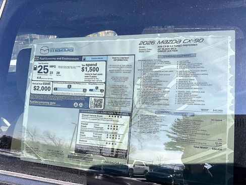 New 2026 MAZDA CX-90 3.3 Turbo w/ Preferred Package image 14