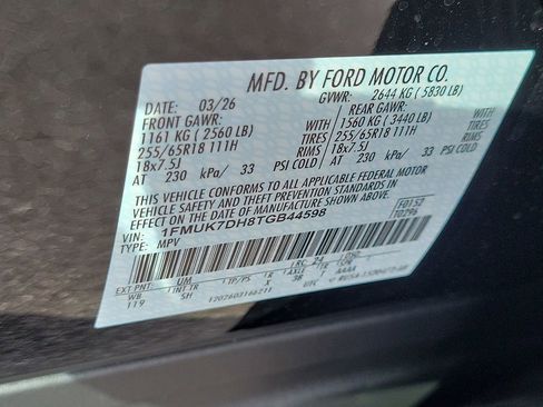 New 2026 Ford Explorer Active RWD image 33