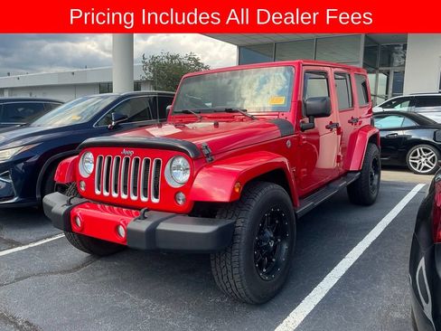 Used 2016 Jeep Wrangler Unlimited Sahara AWD/4WD image 1