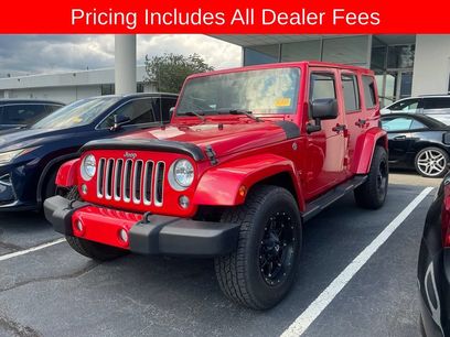Used 2016 Jeep Wrangler Unlimited Sahara