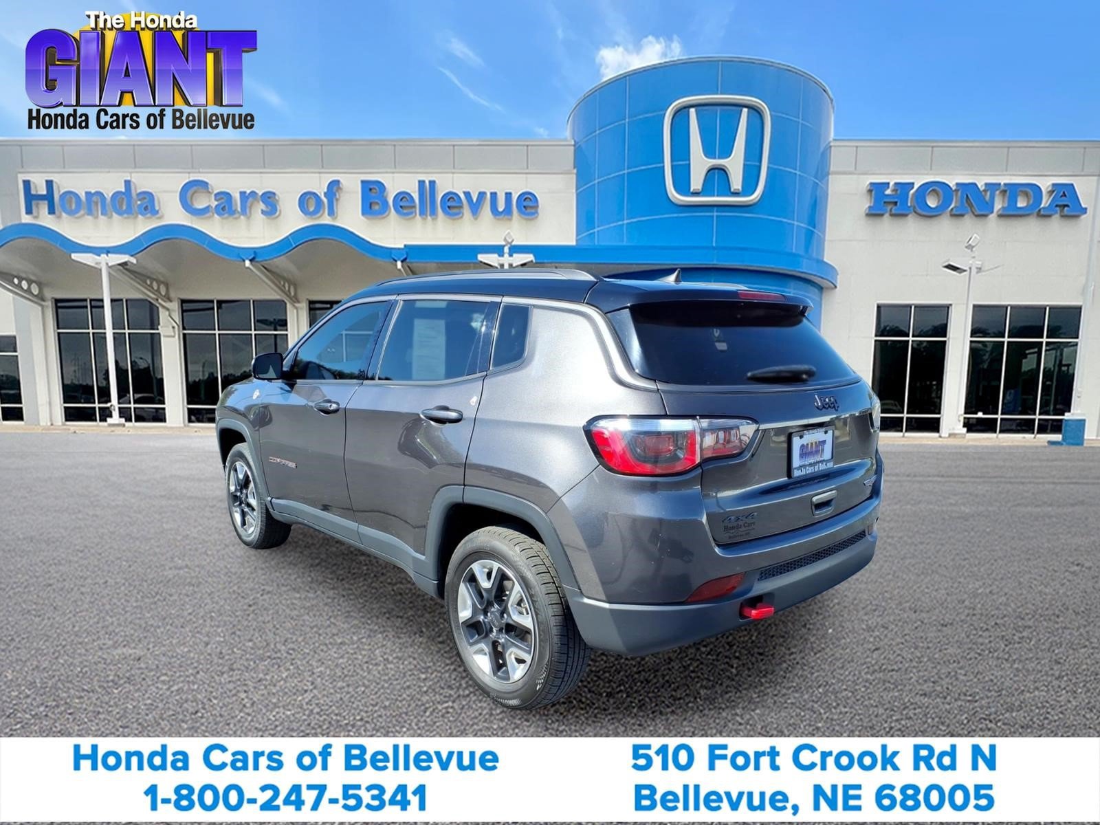 Used 2018 Jeep Compass Trailhawk AWD/4WD image 7