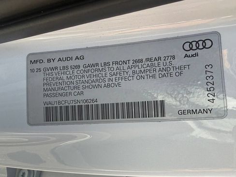 Used 2025 Audi A5 2.0T Premium w/ Convenience Package AWD/4WD image 53