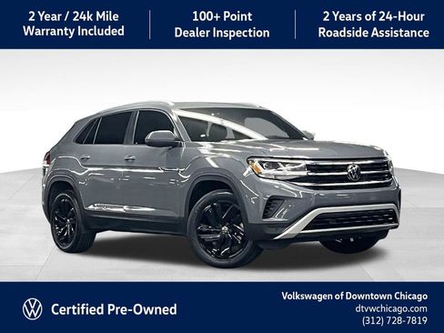 Used 2023 Volkswagen Atlas Cross Sport SE w/ Panoramic Sunroof Package AWD/4WD image 1