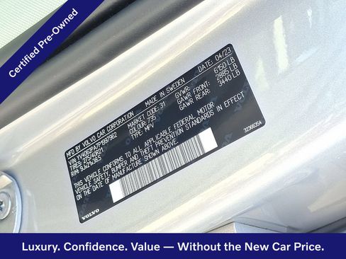 Certified 2023 Volvo XC90 B6 Ultimate w/ Protection Package Premier AWD/4WD image 28