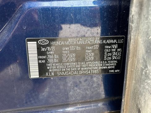 Used 2023 Hyundai Santa Fe Limited AWD/4WD image 30