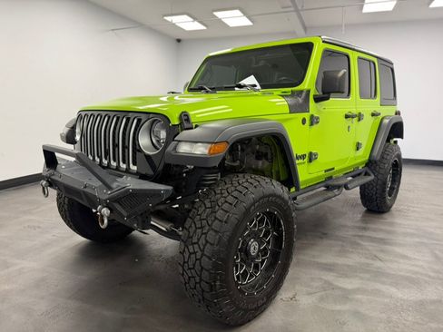Used 2021 Jeep Wrangler Unlimited Sport AWD/4WD image 2