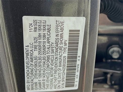 Certified 2025 Honda Pilot EX-L image 27