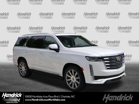 Used 2021 Cadillac Escalade Premium Luxury Platinum w/ Heavy-Duty Trailer Package AWD/4WD image 1