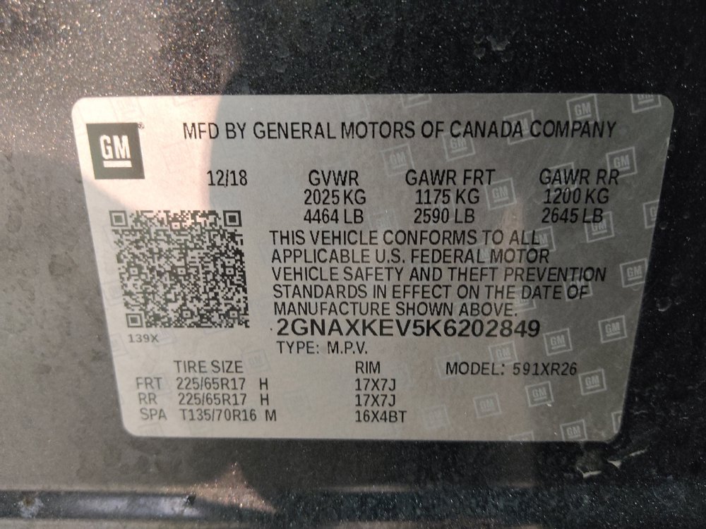 Used 2019 Chevrolet Equinox LT FWD image 33