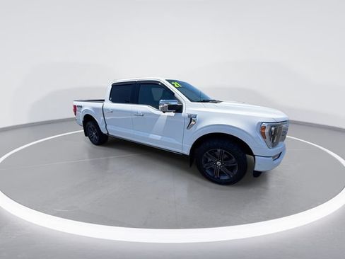 Used 2021 Ford F150 Platinum w/ Max Trailer Tow Package AWD/4WD image 2