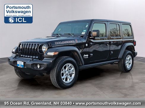 Used 2021 Jeep Wrangler Unlimited Sport image 1