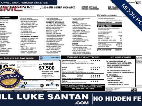 Used 2024 GMC Sierra 1500 AT4X image 1