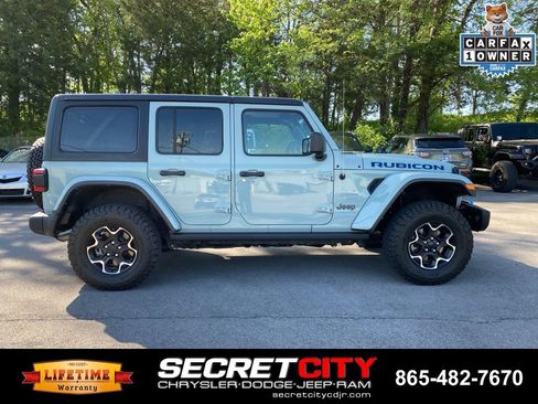 Used 2023 Jeep Wrangler Unlimited Rubicon 4xe w/ Steel Bumper Group AWD/4WD image 5