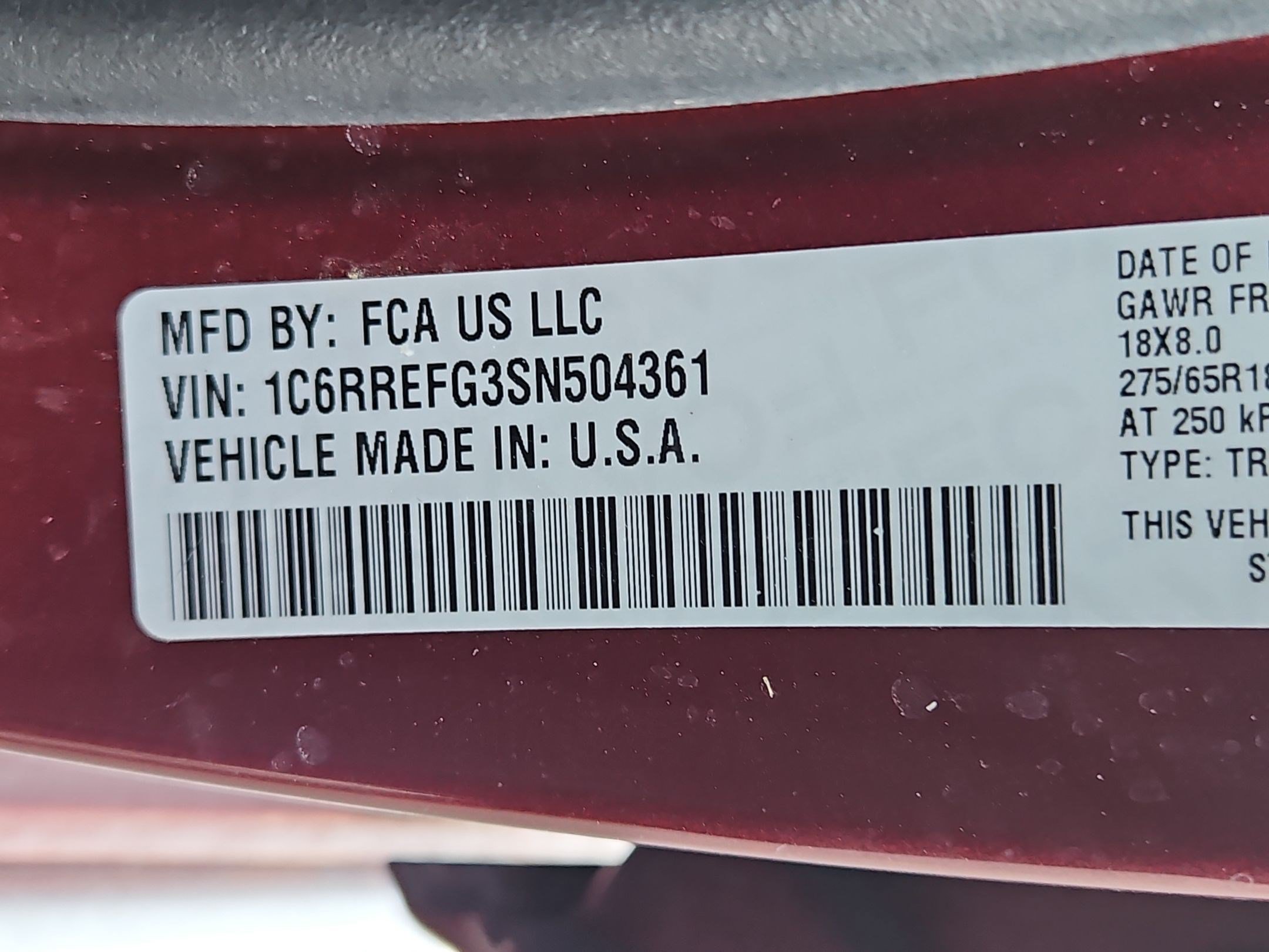 Used 2025 RAM 1500 Big Horn RWD image 34