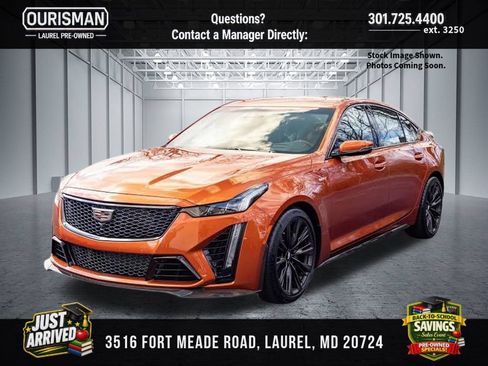 Used 2022 Cadillac CT4 V Blackwing w/ Driver Assist Package RWD image 1
