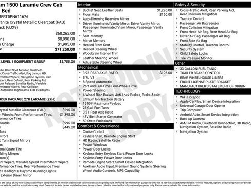 Used 2023 RAM 1500 Laramie AWD/4WD image 4
