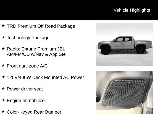 Used 2021 Toyota Tacoma TRD Off-Road w/ TRD Premium Off Road Package AWD/4WD image 27