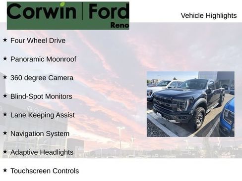 Used 2021 Ford F150 Raptor w/ Equipment Group 801A High AWD/4WD image 7