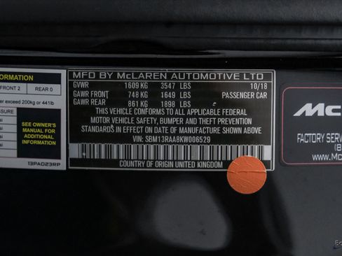 Used 2019 McLaren 600LT RWD image 75