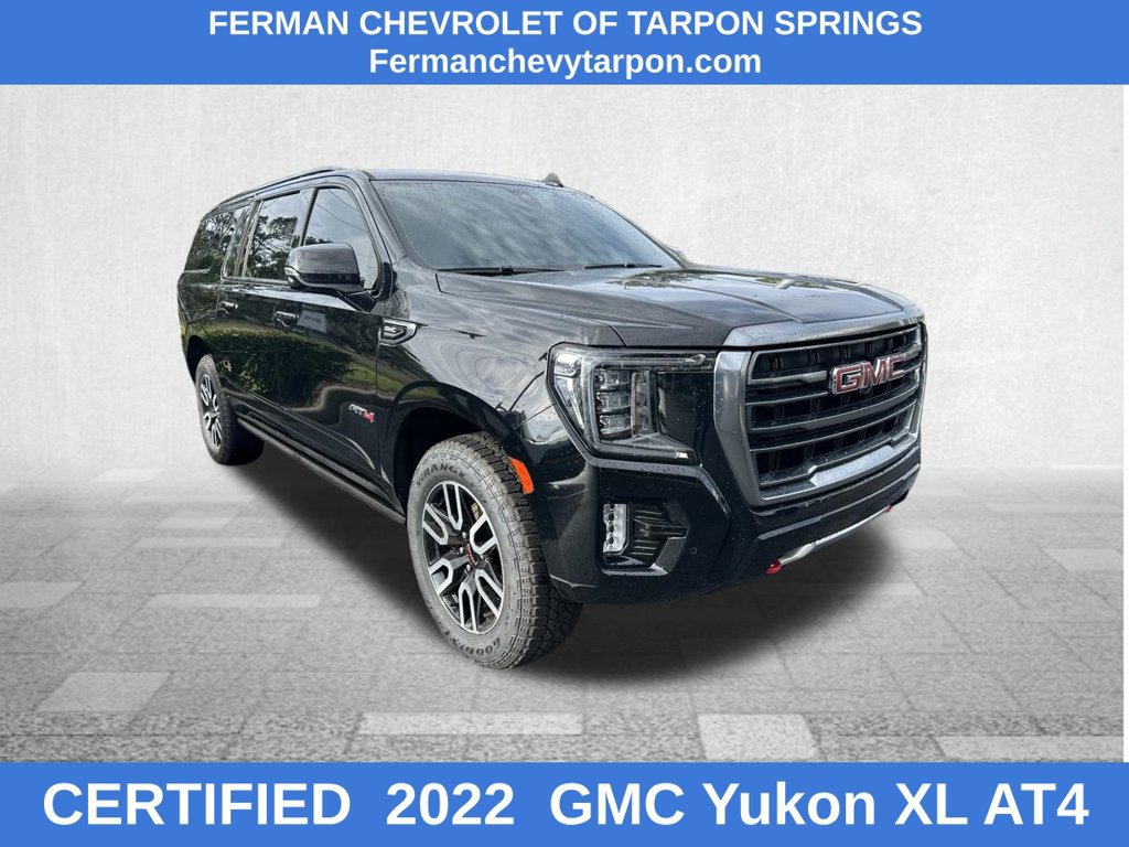 Used 2022 GMC Yukon XL AT4 w/ Technology Package AWD/4WD image 1