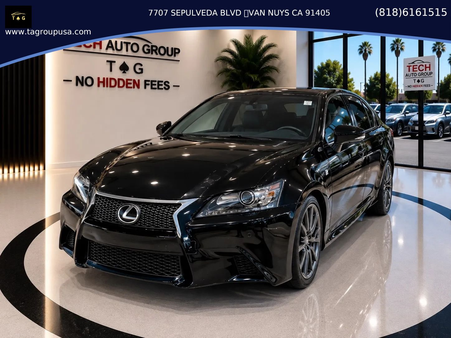 Used 2015 Lexus GS 350 w/ F Sport Package RWD image 1