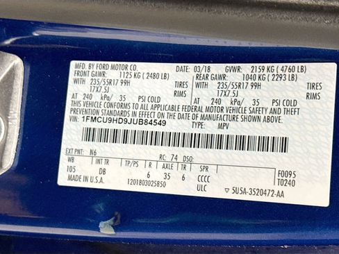 Used 2018 Ford Escape SEL image 34