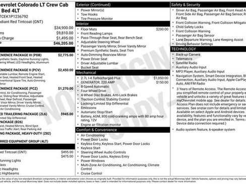 Used 2023 Chevrolet Colorado LT w/ LT Convenience Package III AWD/4WD image 6