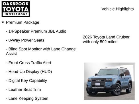 New 2026 Toyota Land Cruiser AWD/4WD image 7