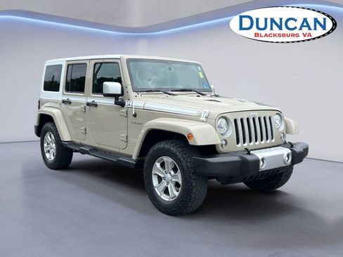Used 2017 Jeep Wrangler Unlimited Sahara w/ Quick Order Package 24E Chief AWD/4WD image 1