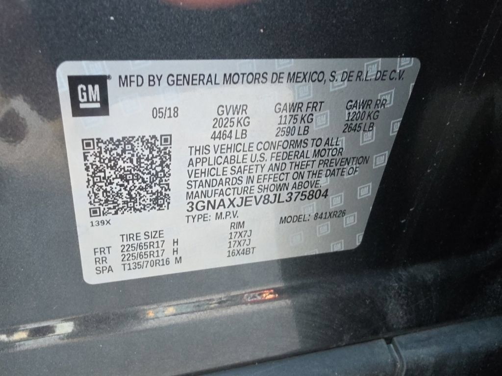 Used 2018 Chevrolet Equinox LT FWD image 7