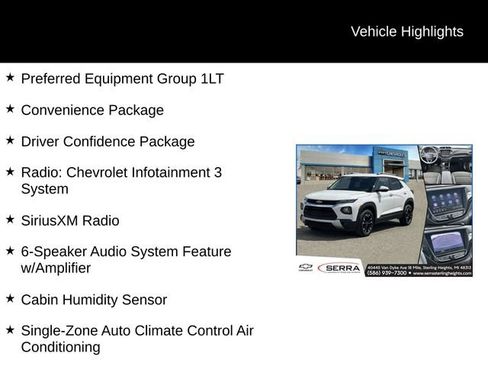 Certified 2023 Chevrolet TrailBlazer LT w/ Convenience Package AWD/4WD image 4
