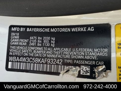 Used 2019 BMW 430i Coupe w/ M Sport Package RWD image 33