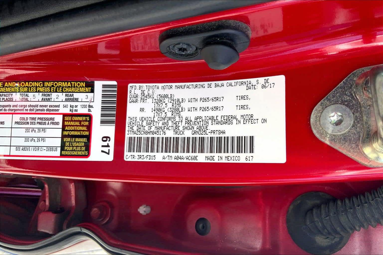 Used 2017 Toyota Tacoma TRD Sport RWD image 20