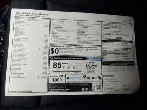 Used 2024 BMW i5 M60 w/ Executive Package AWD/4WD image 12