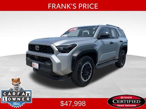 Certified 2025 Toyota 4Runner TRD Off-Road AWD/4WD image 1