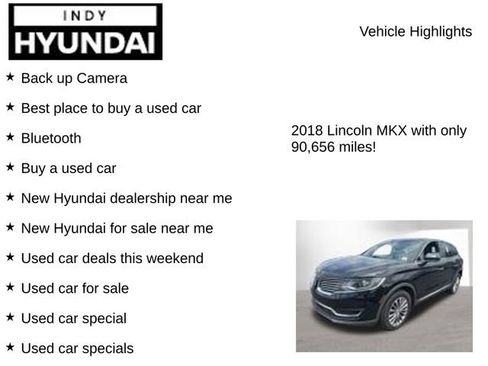 Used 2018 Lincoln MKX Select w/ Select Plus Package AWD/4WD image 7