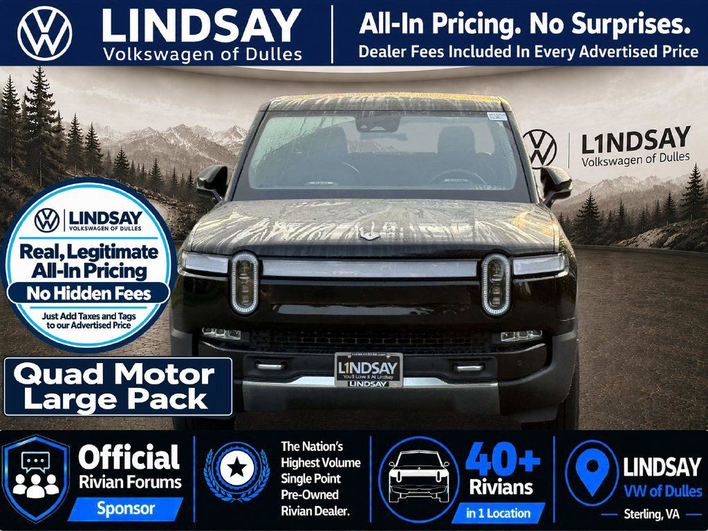 Used 2023 Rivian R1T Adventure Quad AWD/4WD image 3
