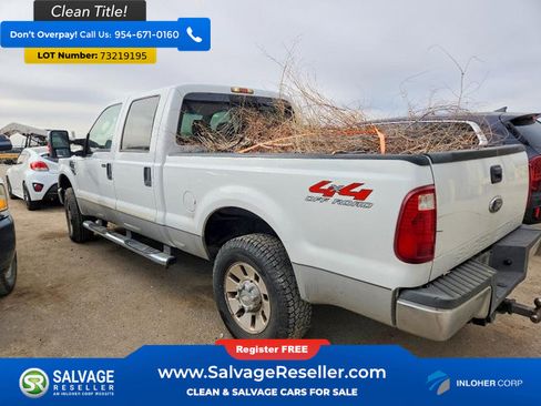 Used 2008 Ford F250 4x4 Crew Cab Super Duty image 3