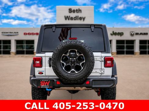 Used 2023 Jeep Wrangler Unlimited Rubicon 4xe w/ Cold Weather Group AWD/4WD image 6