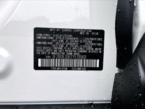 New 2026 Subaru Outback Touring XT AWD/4WD image 12